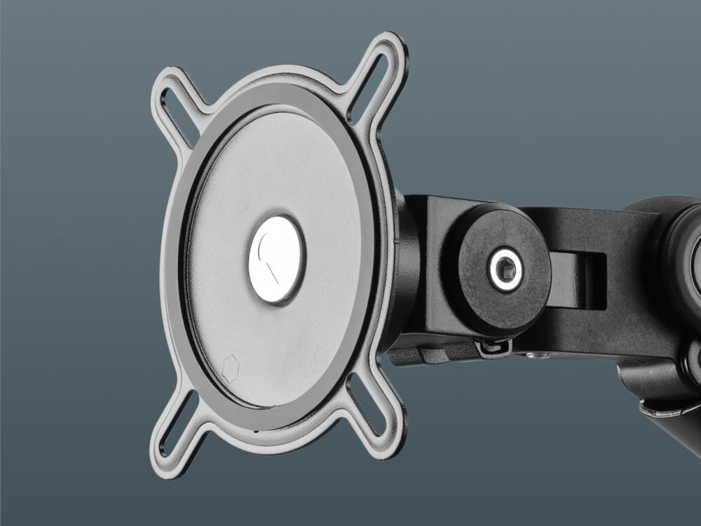 ONE FOR ALL DM5110 Płyta montażowa miękkie podkładki ochronne przed zarysowaniami i drobnymi uszkodzeniami - podkładka ochronna na mocowaniu monitora