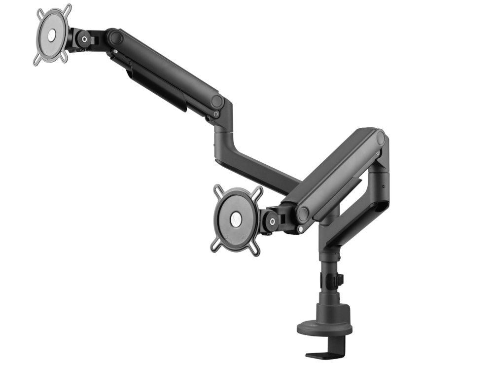 ONE FOR ALL DM5210 Dynamic dużych (17-50 cali) i ciężkich (do 20 kg) monitorach Zaawansowana inżynieria wysokiej jakości, trwałe materiały - uchwyt na białym tle