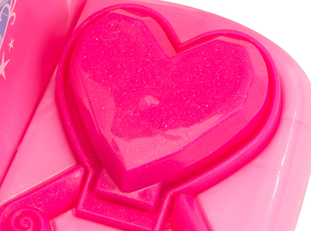 Quad elektryczny dla dziecka HUFFY Princess Bubble 19055W Różowy zbliżenie na pedał przyspieszenia prędkość do 2,4 km/h przyspieszenie pedałem po lewej stronie intuicyjnie uczy się kontroli bezpieczeństwo satysfakcję z pierwszych samodzielnych przejażdżek uczy się zasad jazdy