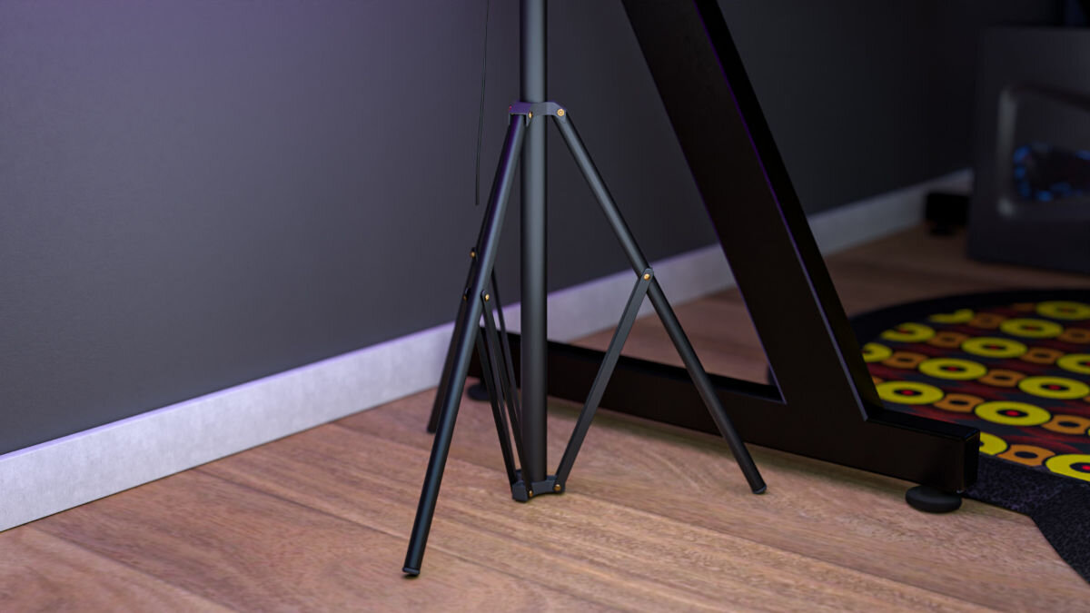 RING LIGHT FROGGIEX FX-GL-RL-RGB regulowany statyw wysokość od 73 cm do 210 cm 3 nogi