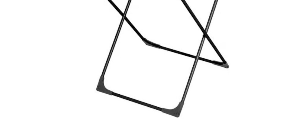 Suszarka na pranie VELKEA H300 Czarny Solidna konstrukcja wykonanie Antypoślizgowe nakładki