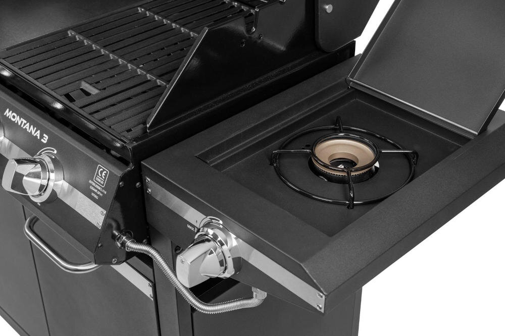 ACTIVA Montana III 19785G przechowywanie palnik solidne kółka zamykana szafka