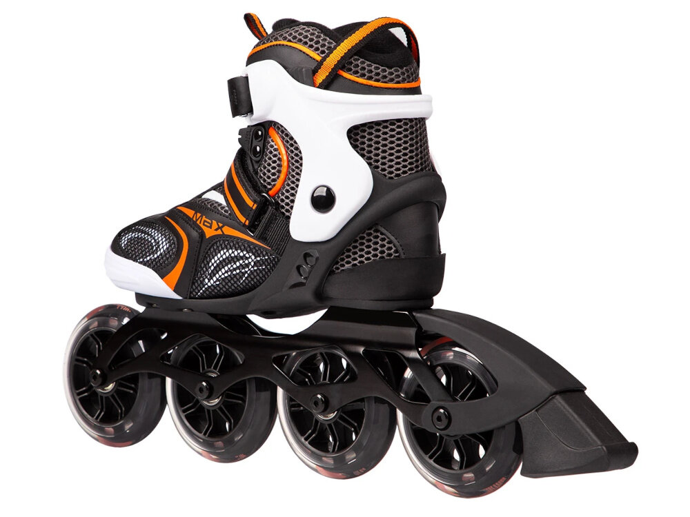 Łyżworolki NILS EXTREME NA1060 rozmiar 43 mocna solidna konstrukcja aluminiowa jednoczesciowa ploza CNC 3,4 mm wentylacja oddychajaca przepuszczalna membrana stopa sie nie poci