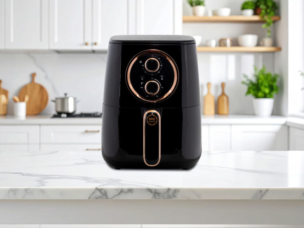 Air Fryer Frytkownica beztłuszczowa MG HOME AF24007M 4.2l 8 programów gotowania AirChef AC-420 air fryer zdrowe gotowanie cyrkulacja gorącego powietrza 4,2 l 1400 W