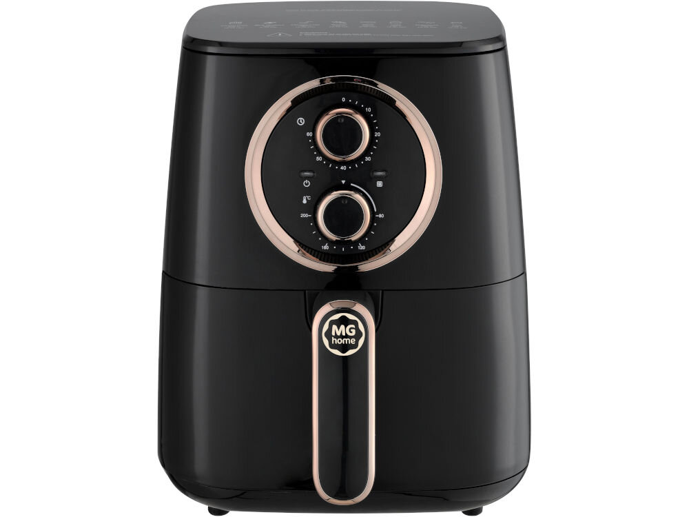Air Fryer Frytkownica beztłuszczowa MG HOME AF24007M 4.2l 8 programów gotowania AirChef AC-420 pojemny kosz 4,2 l moc 1400 W szybkie nagrzewanie porcje rodzinne