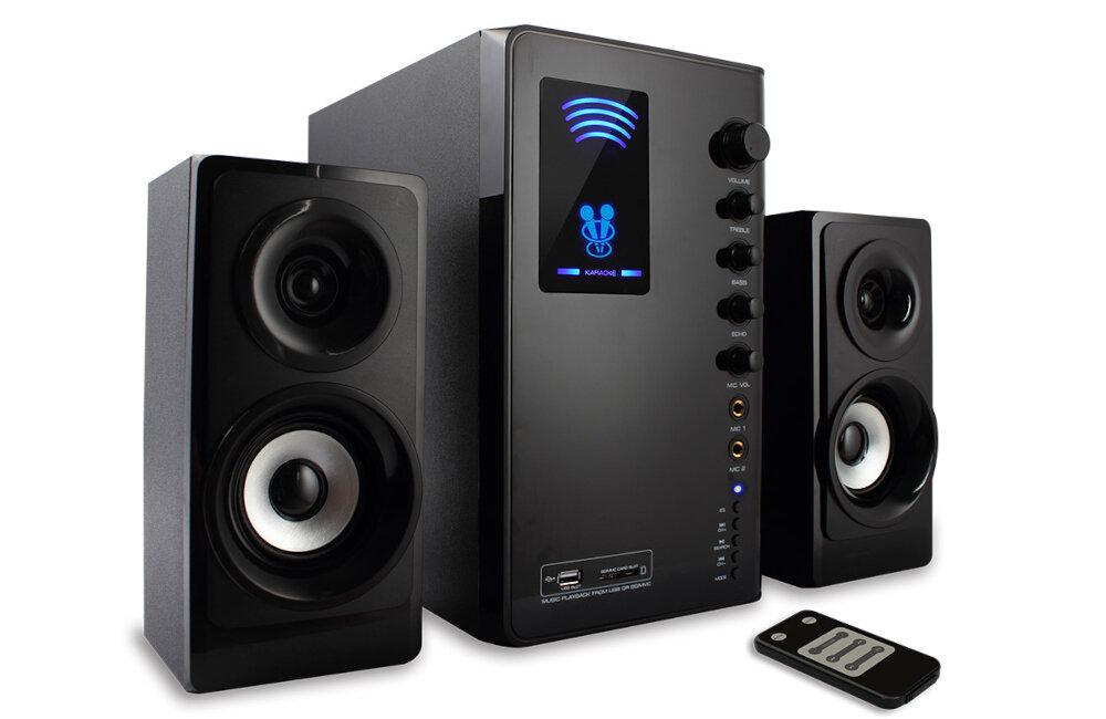 Głośnik TRACER 2.1 Tumba zdalne sterowanie pilot funkcje