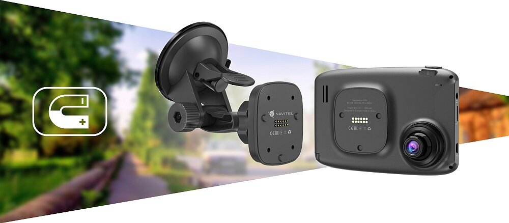 Nawigacja NAVITEL RE 5 Dual samochód rejestrator mapa nagrywanie ładowanie 