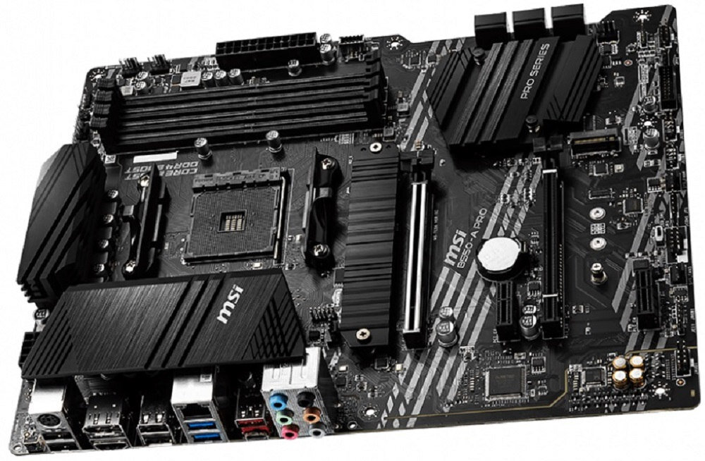 Płyta główna MSI B550-A Pro - dysk pamiec SSD USB  