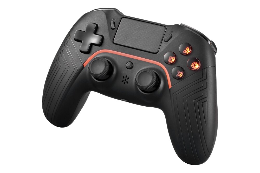 Kontroler DELTACO GAM-139 gra gaming przyciski łączność rozrywka triggery jakość wykonanie