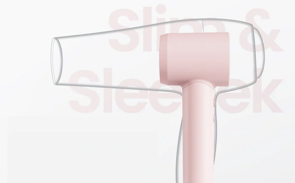 Suszarka LAIFEN Se Special Różowy 1500W Szybkie suszenie silnik cyfrowy  moc prędkość suszenie w kilka chwil fryzura waga poziom hałasu Lekka konstrukcja