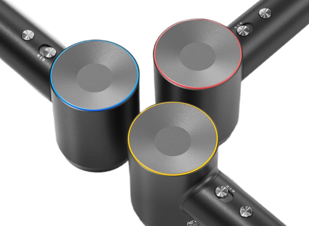 Suszarka LAIFEN Swift Special czarny 1500W Regulacja temperatury Trzy zakresy temperatury dwa poziomy nadmuchu dopasowanie suszenie potrzeby ochrona kontrola proces stylizacja