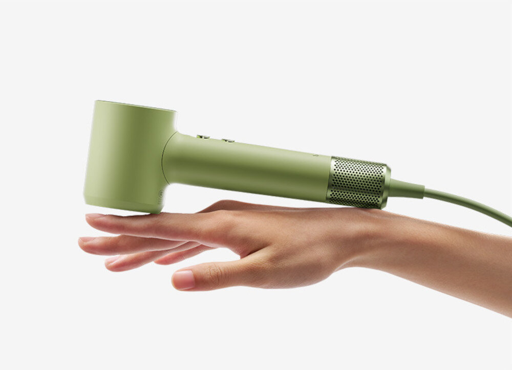 Suszarka LAIFEN Mini Zielony 1100W Lekka konstrukcja waga  Ergonomiczny kształt swoboda