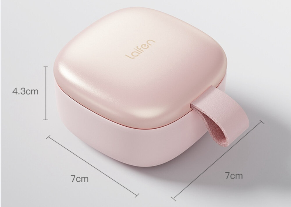 Szczotka do włosów LAIFEN Air Hairbrush Różowy Komfort przy każdym ruchu delikatnie suną po włosach włókna ułatwienie stylizajca waga wymiary