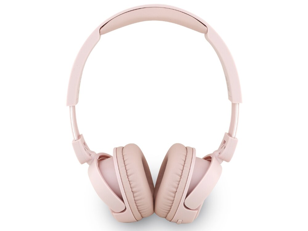 Słuchawki GUESS Metal Logo Script mikrofon Hands-Free Voice Assistant stylowe czarne