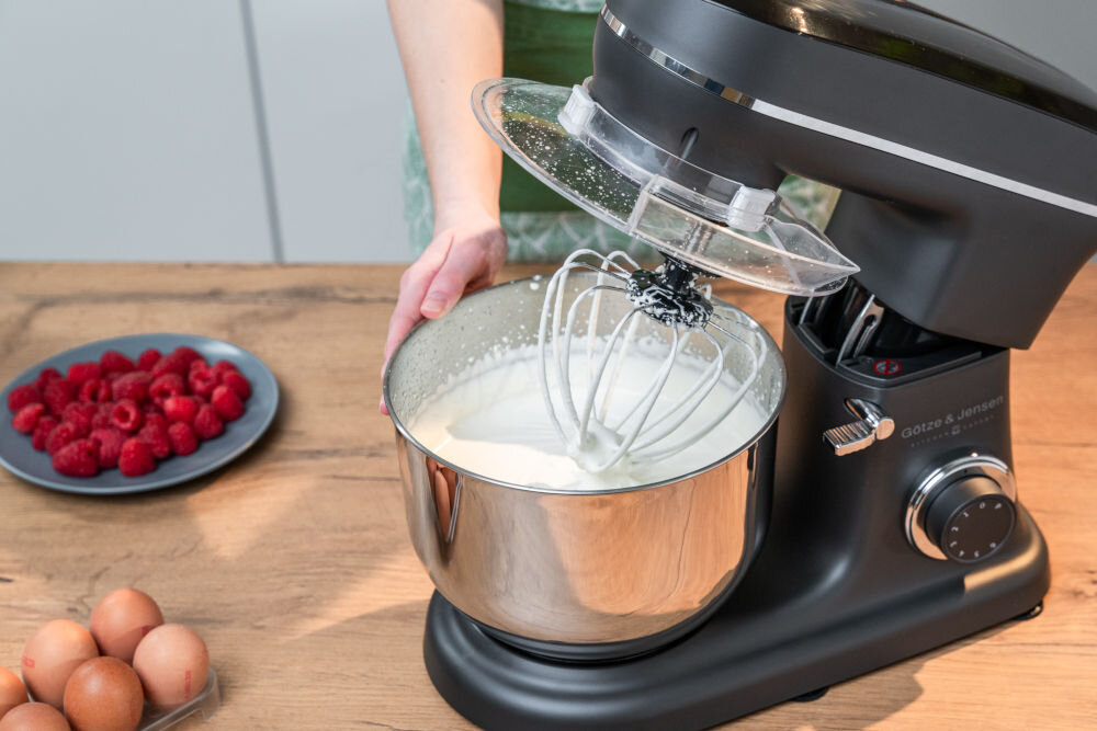 Robot planetarny GÖTZE & JENSEN SB400K trzepaczka zamontowana na robocie