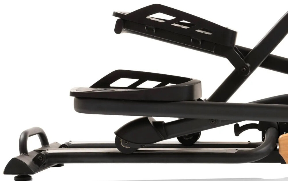 Orbitrek eliptyczny HAMMER Cross Pace 5.0 NorsK regulowane platformy stop dlugosc kroku 50 cm ergonomicznie rozstawione plozy w odleglosci 13 cm ruch epileptyczny przyjazny dla stawow