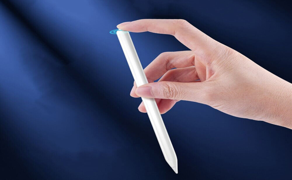 Rysik TECH-PROTECT Digital Stylus Pen 2 Biały prezentacja funkcjonowanie parowania przez Bluetooth automatyczne wyłączanie po 5 minutach bezczynności optymalizacja zużycia energiii