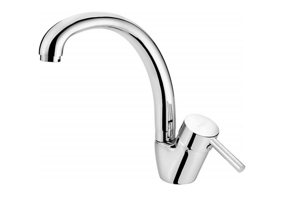 DEANTE Aster BCA 066M bateria kuchenna ozdoba element zlewozmywak ścienna wylewka zmywanie funkcjonalność aerator strumień