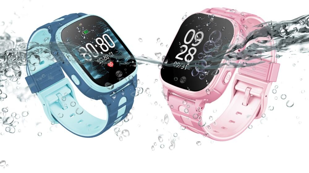SMARTWATCH FOREVER GPS KIDS SEE ME 2 ekran bateria czujniki zdrowie sport pasek ładowanie pojemność rozdzielczość łączność sterowanie krew puls rozmowy smartfon aplikacja