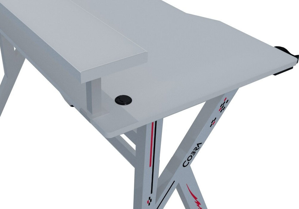 Biurko COBRA CR4010WH estetyka funkcjonalność styl komfort wyposażenie