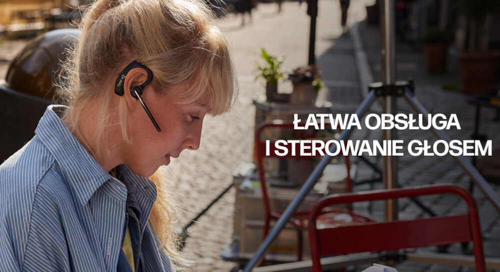 Słuchawka POLY Voyager 5200 HS latwa obsluga sterowanie