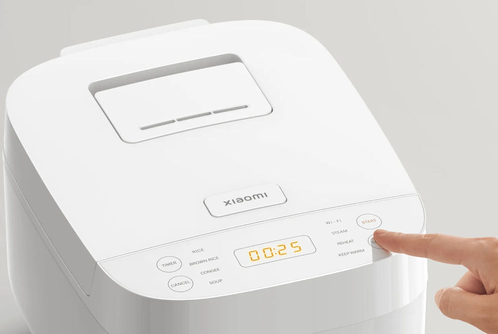 Ryżowar XIAOMI Smart Multifunctional Rice Cooker EU przyciski obsługa