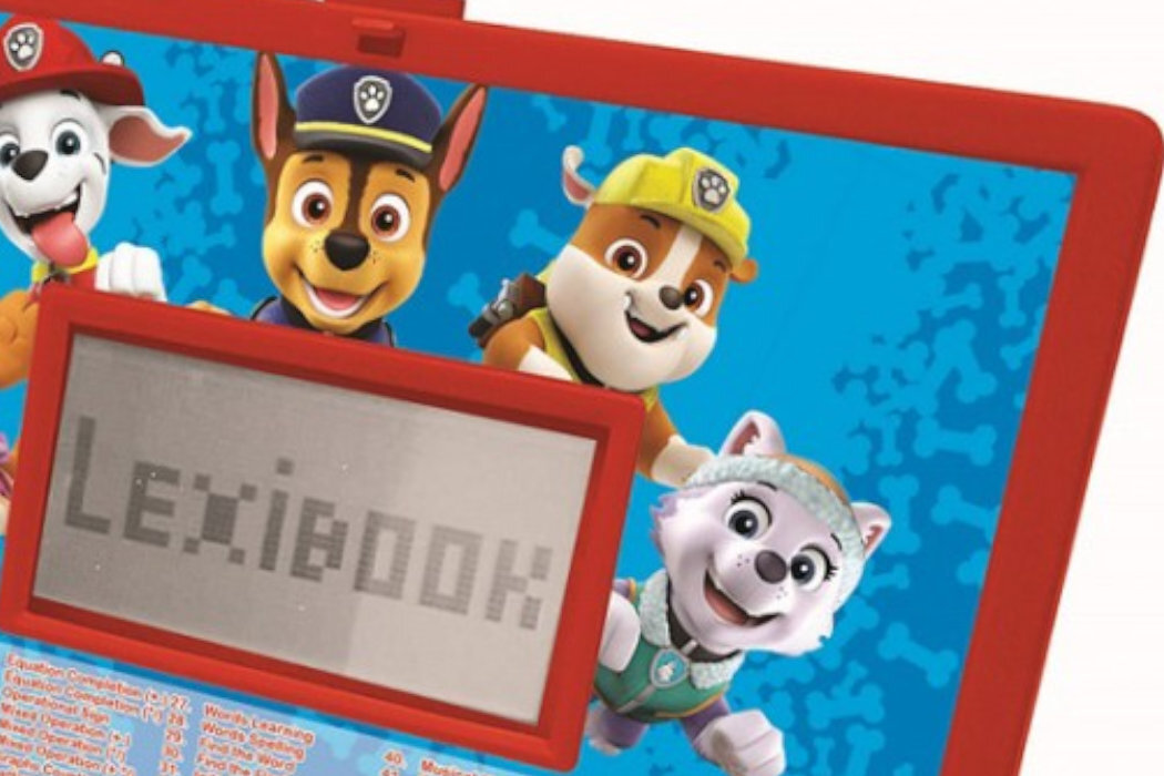 Zabawka laptop edukacyjny LEXIBOOK Psi patrol 124 aktywności JC598PAI17 zabawa pomoc nauka edukacja postacie bajki