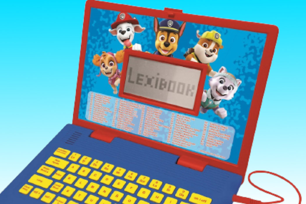 Zabawka laptop edukacyjny LEXIBOOK Psi patrol 124 aktywności JC598PAI17 zabawa pomoc nauka edukacja postacie bajki