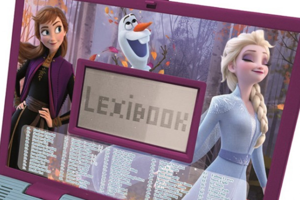 Zabawka laptop edukacyjny LEXIBOOK Kraina Lodu 2 124 aktywności JC598FZI17 zabawa pomoc nauka edukacja postacie bajki