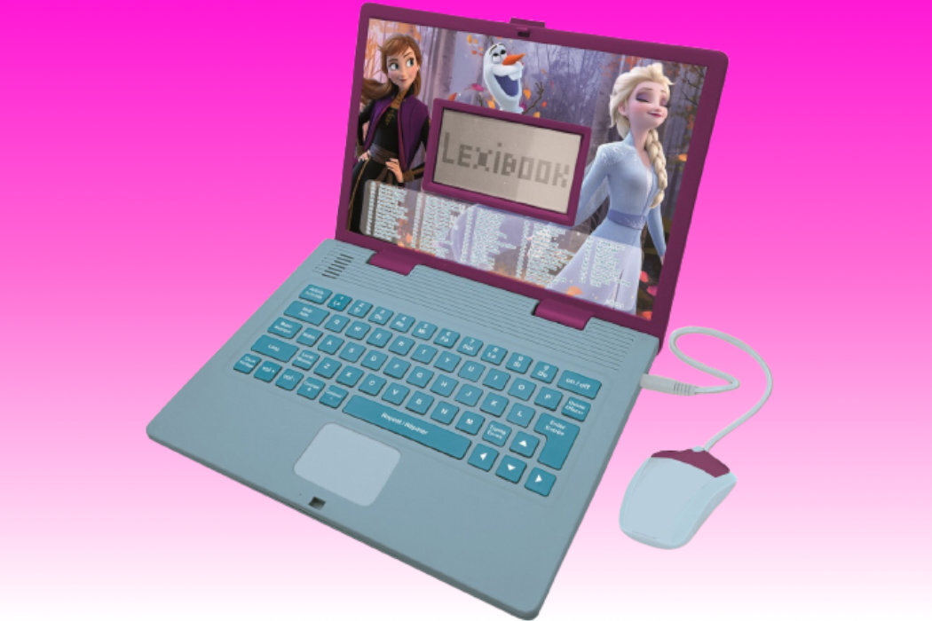 Zabawka laptop edukacyjny LEXIBOOK Kraina Lodu 2 124 aktywności JC598FZI17 zabawa pomoc nauka edukacja postacie bajki