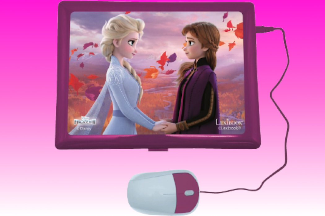 Zabawka laptop edukacyjny LEXIBOOK Kraina Lodu 2 124 aktywności JC598FZI17 zabawa pomoc nauka edukacja postacie bajki