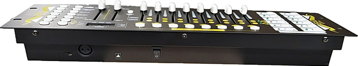 Sterownik suwakowy LIGHT4ME DMX 192 MKII sterowanie funkcje oświetlenie regulacja suwaki
