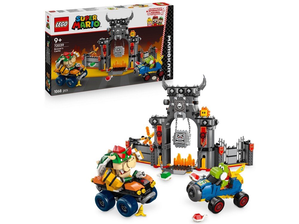 LEGO 72039 Super Mario Mario Kart - Bowser i jego zamek Zestaw 