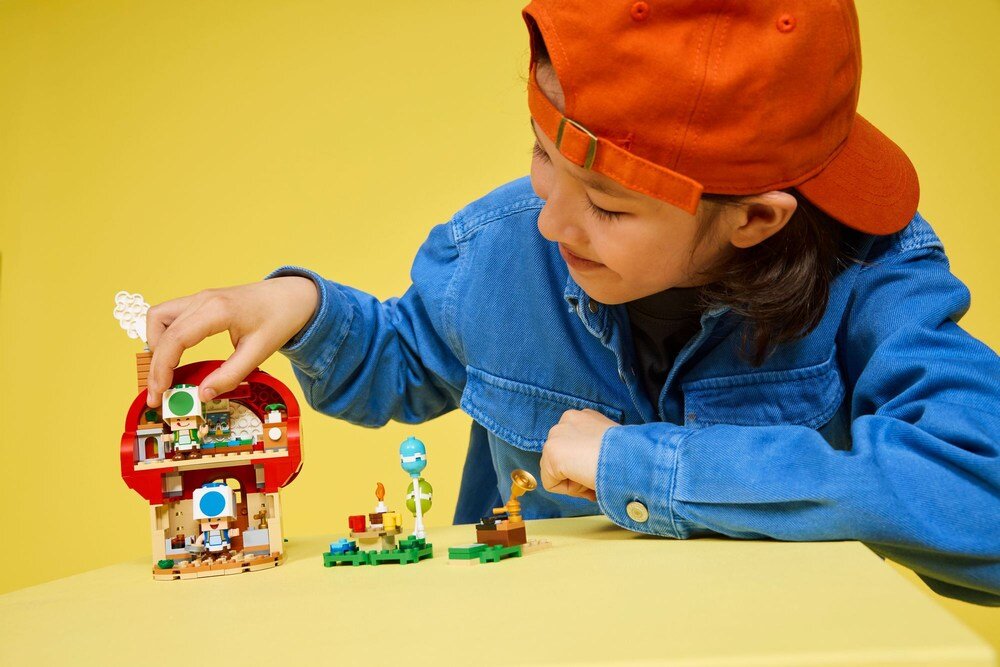 LEGO 72041 Super Mario Toad i domówka figurki Blue Toada i Green Toada  