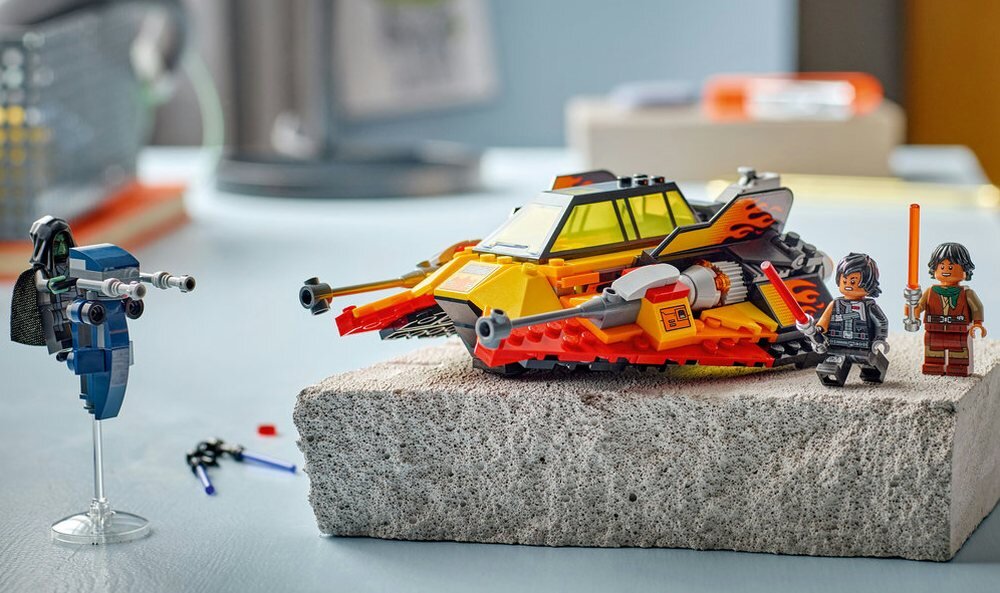 LEGO 75414 Star Wars Płomienny śmigacz śnieżny   kv lifestyle początek opisu sekcja nagłówkowa