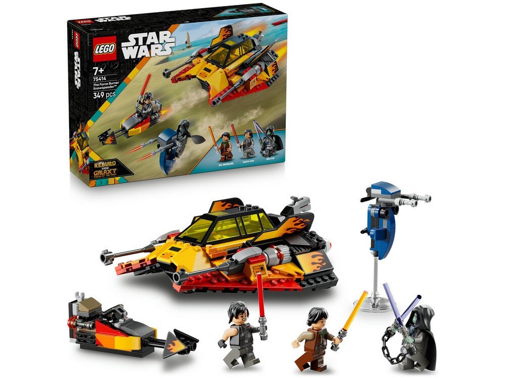LEGO 75414 Star Wars Płomienny śmigacz śnieżny Zestaw 