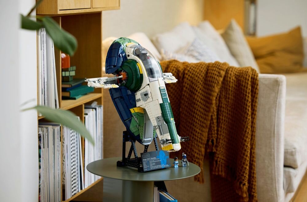 LEGO 75409 Star Wars Patrolowiec typu Firespray Jango Fetta kolekcjonerski model UCS statek kosmiczny 2970 elementów