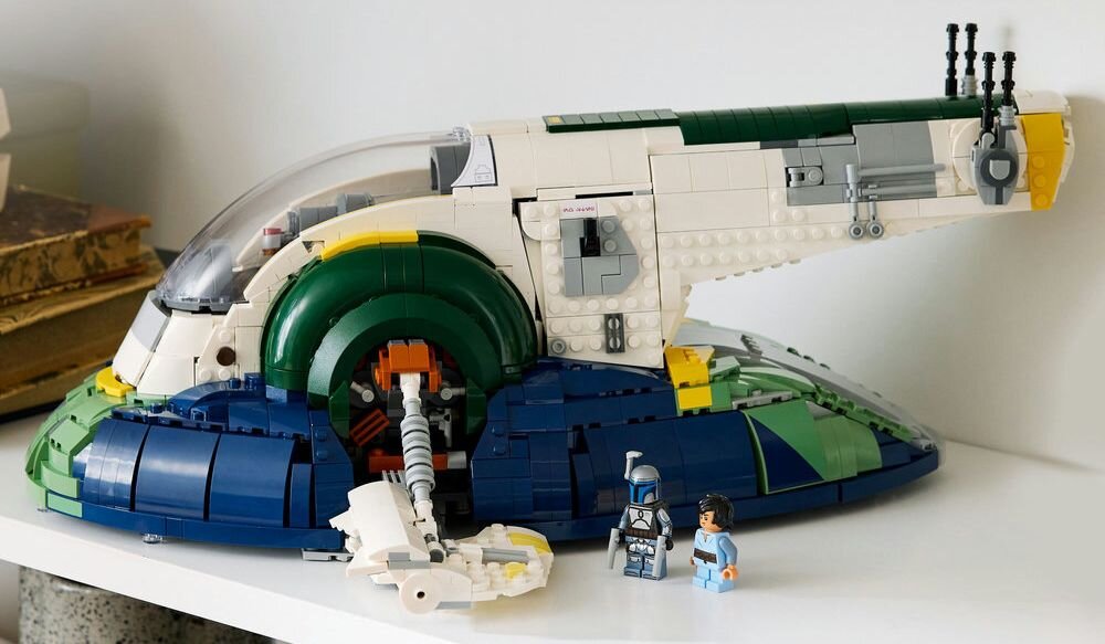 LEGO 75409 Star Wars Patrolowiec typu Firespray Jango Fetta model UCS 2970 elementów kolekcjonerski statek kosmiczny