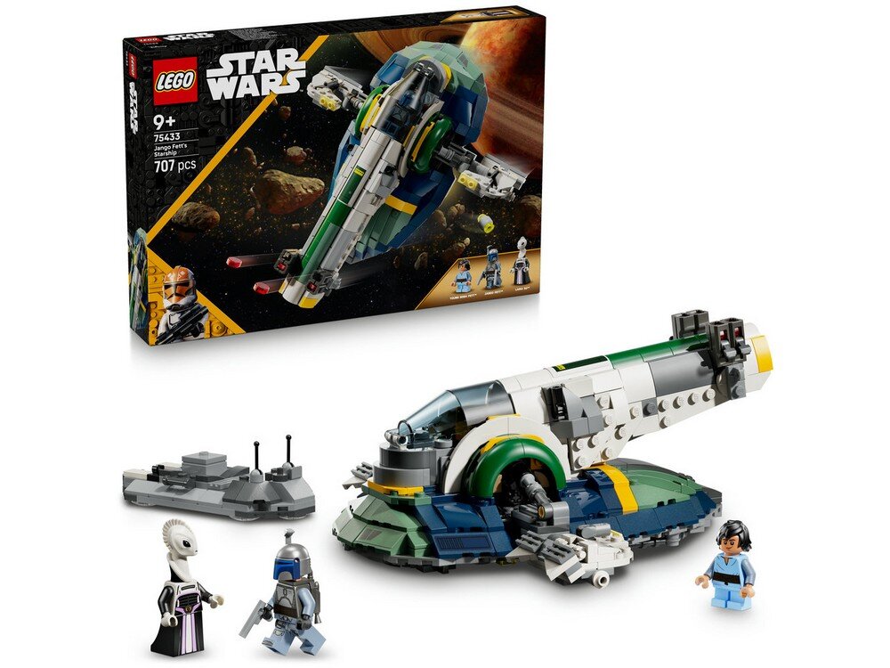 LEGO 75433 Star Wars Statek kosmiczny Jango Fetta Zestaw  