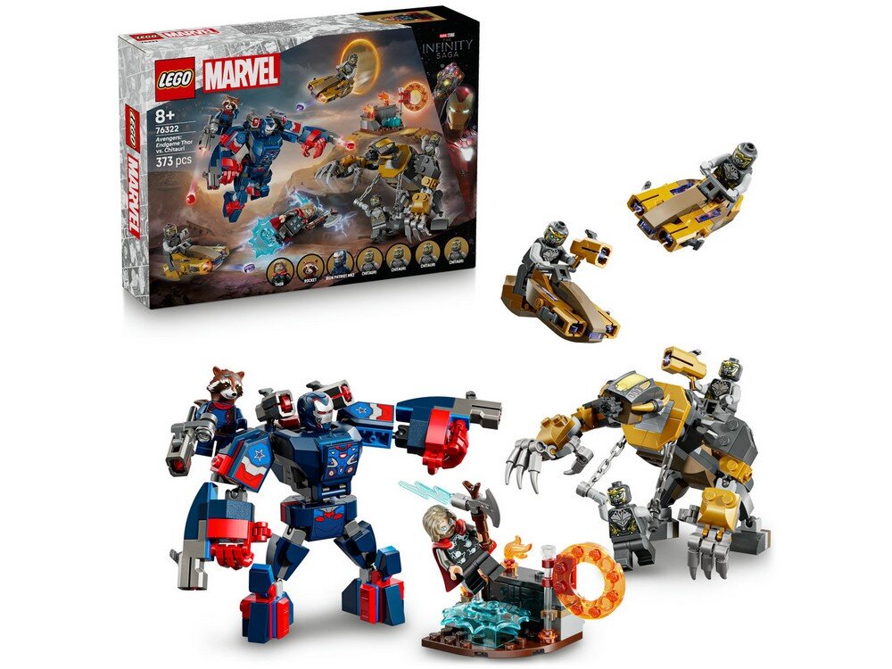 LEGO 76322 Marvel Avengers: Koniec gry Thor kontra Chitauri Zestaw 