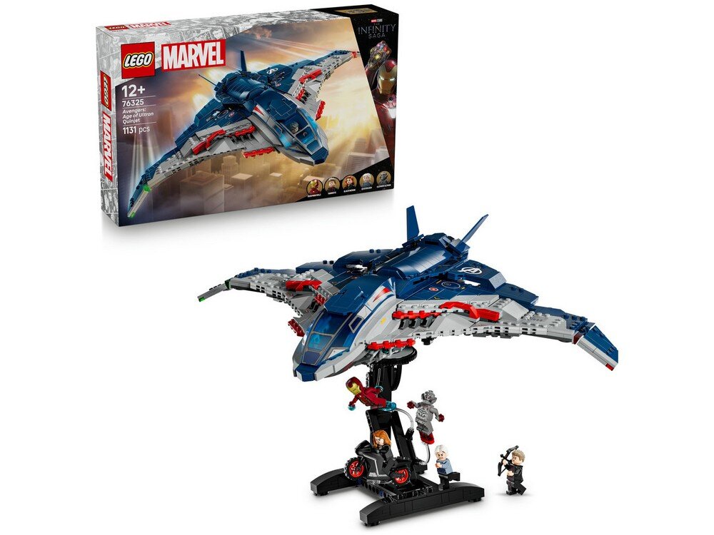 LEGO 76325 Marvel Avengers: Czas Ultrona — Quinjet Zestaw