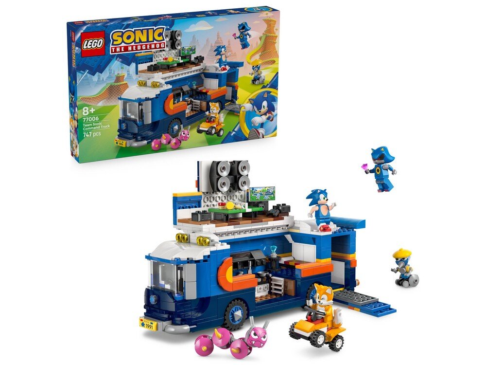 LEGO 77006 Sonic the Hedgehog Sonic i pojazd do zadań specjalnych Zestaw