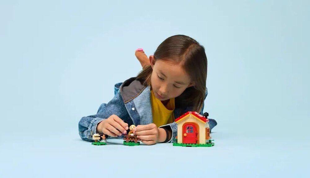 LEGO 77058 Animal Crossing Przytulny dom Goldie elementy opis konstrukcji wiek
 