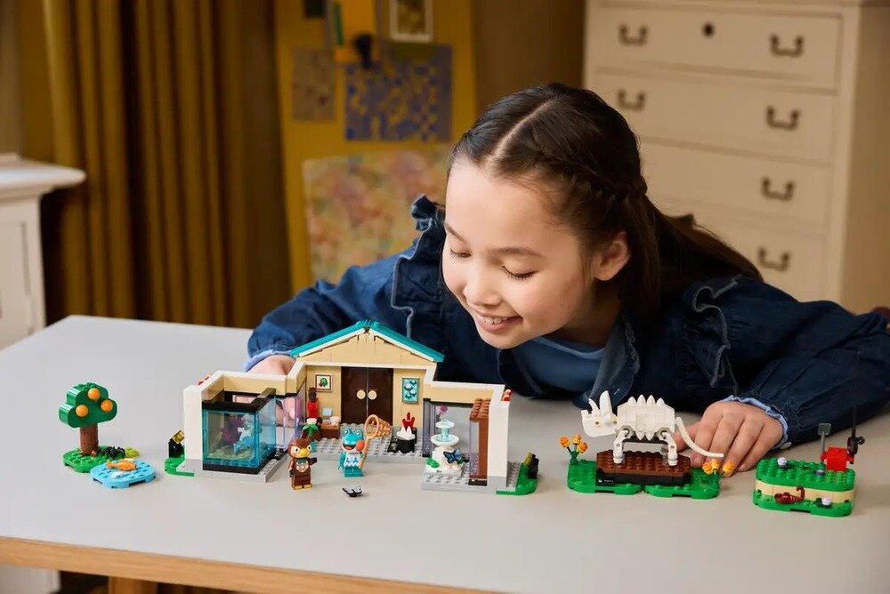 LEGO 77056 Animal Crossing Blathers i kolekcja muzealna elementy opis konstrukcji wiek
 