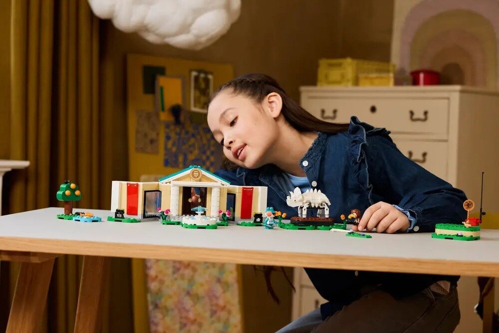 LEGO 77056 Animal Crossing Blathers i kolekcja muzealna kawiarnia Roost  Blathers i Lily  