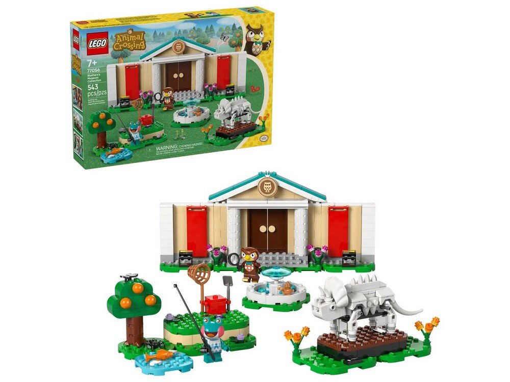 LEGO 77056 Animal Crossing Blathers i kolekcja muzealna Zestaw 