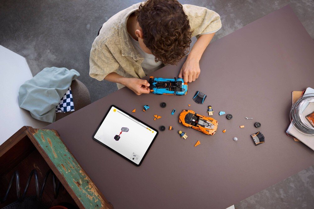 LEGO 77238 Speed Champions Lamborghini Revuelto i Huracán STO zdolności manualne rozwój dziecka koordynacja umiejętności wyobraźnia