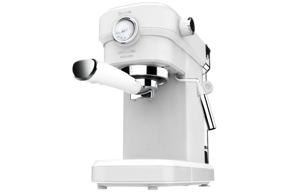 Ekspres CECOTEC Cafelizzia 790 Pro Bialy mozliwosci wyposazenie wygoda komfort podgrzewanie filizanek