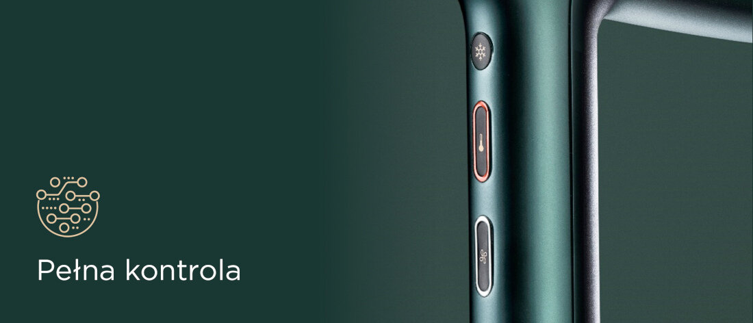 Suszarka BABYLISS D6555DE 1700Wd Pełna kontrola 3 ustawienia nadmuchu 4 ustawienia temperatury kontrola suszenie stylizacja zimny nawiew