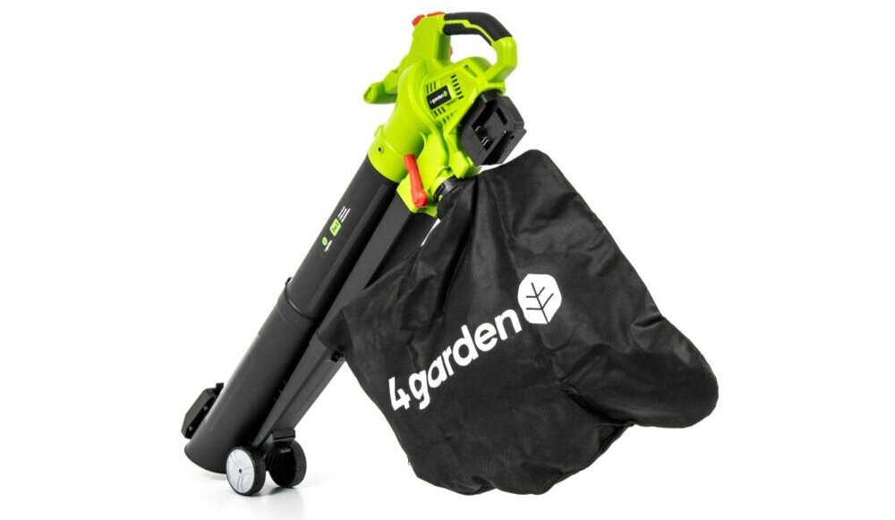 Odkurzacz do liści 4GARDEN AOD22 akumulatorowy worek 45-litrowy zamk blyskawiczny trwaly material